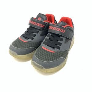 Skechers Sneakers Black Red Boys Size 1